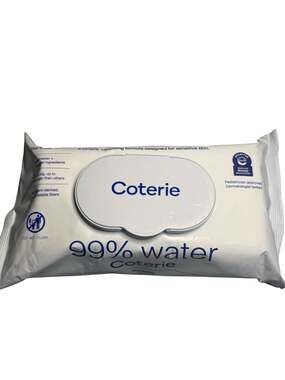 Coterie The Wipe 99% Water Plant-Based Baby Wipes for Sensitive Skin (56-Count)